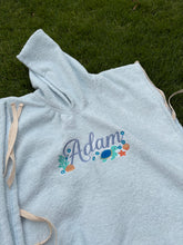 Load image into Gallery viewer, Beach Poncho with Design