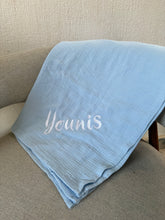 Load image into Gallery viewer, Personalized Cotton Summer Blanket