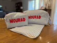 Load image into Gallery viewer, Sunny Trio – Summer Stroller Pouch + Small Pouch + Changing Mat