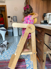 Load image into Gallery viewer, Foldable Adjustable Learning Tower - My Little World