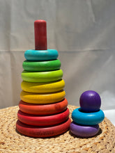 Load image into Gallery viewer, Giant Stacking Pyramid - My Little World