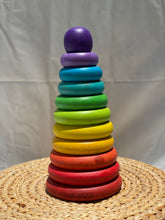 Load image into Gallery viewer, Giant Stacking Pyramid - My Little World