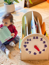 Load image into Gallery viewer, Portable Clock Bookshelf - My Little World