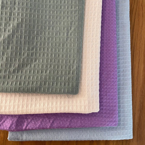 Summer waffle blanket for baby and toddler - My Little World