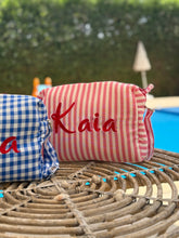 Load image into Gallery viewer, Little Splash Pouch – Striped &amp; Checkered
