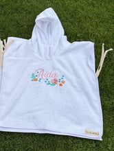 Load image into Gallery viewer, Beach Poncho with Design
