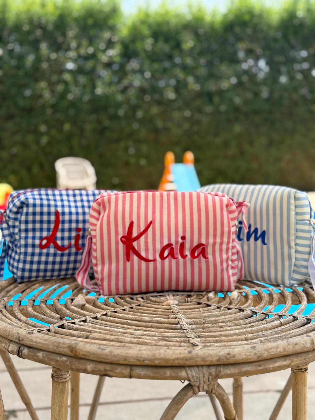 Little Splash Pouch – Striped & Checkered