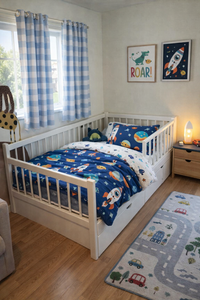 Load image into Gallery viewer, Montessori Storage Bed
