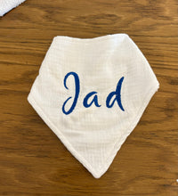 Load image into Gallery viewer, Personalized Summer Gauze cotton Bib
