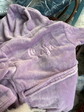 Load image into Gallery viewer, Personalized Fleece Robe – Soft, Warm, and Uniquely Yours
