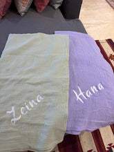Load image into Gallery viewer, Personalized Cotton Summer Blanket
