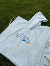 Load image into Gallery viewer, Beach Poncho with Design
