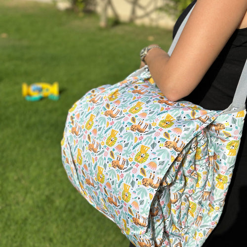 Foldable portable play mat for babies - My Little World