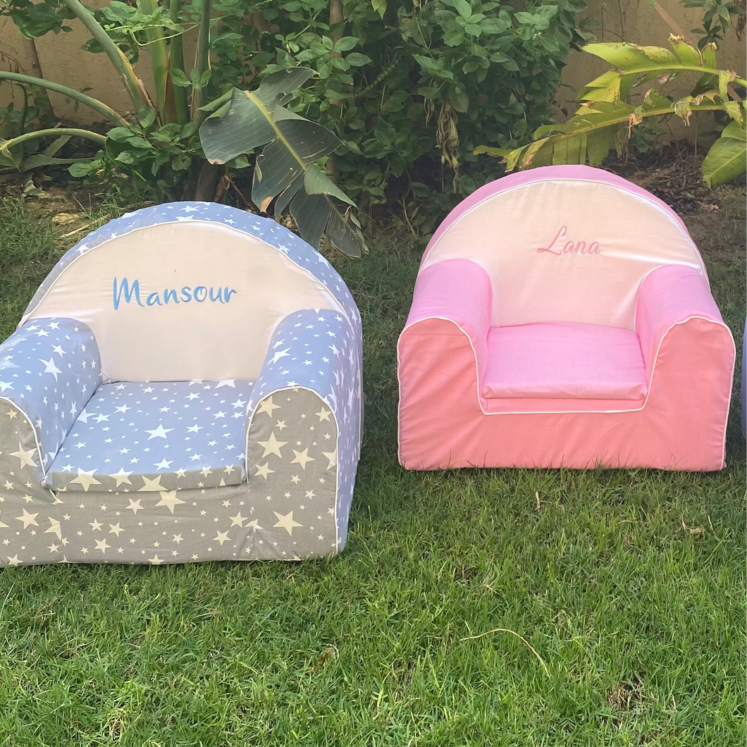 The 'Alia' Customizable Armchair for Kids – Comfort and Style in One