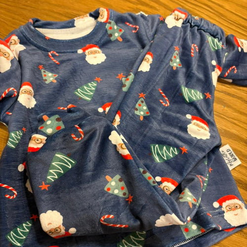 Velvet winter pyjamas 2025 fun patterns for kids - My Little World