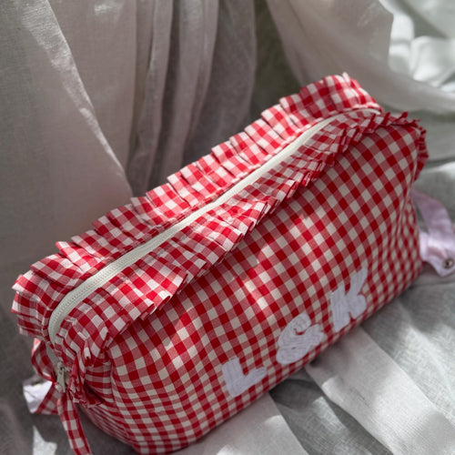 Ruffle Stroller Pouch