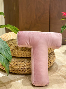 Load image into Gallery viewer, Personalized Velvet Letter Cushion

