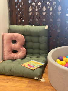 Load image into Gallery viewer, Personalized Velvet Letter Cushion
