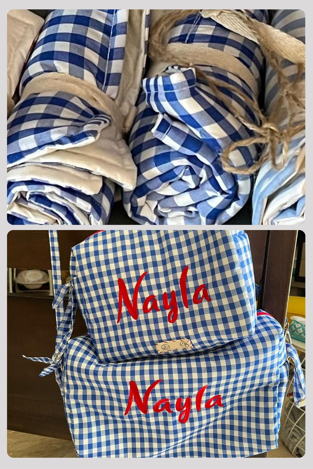 Sunny Trio – Summer Stroller Pouch + Small Pouch + Changing Mat