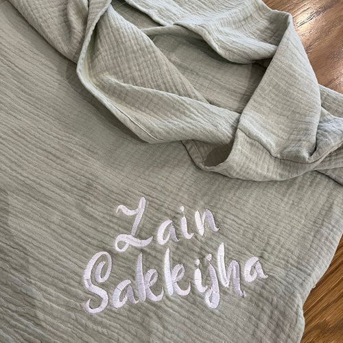 Gauze cotton pillowcase for baby nursery - My Little World