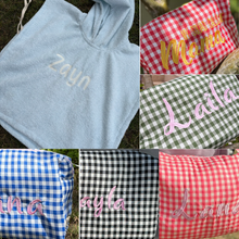 Load image into Gallery viewer, The Summer Bundle beach poncho and splash pouch - My Little World
