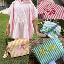 Load image into Gallery viewer, The Summer Bundle beach poncho and splash pouch - My Little World

