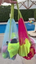 Load and play video in Gallery viewer, Personalized Beach Net Bag
