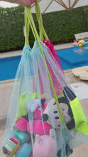 Load and play video in Gallery viewer, Personalized Beach Net Bag

