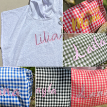 Load image into Gallery viewer, The Summer Bundle beach poncho and splash pouch - My Little World
