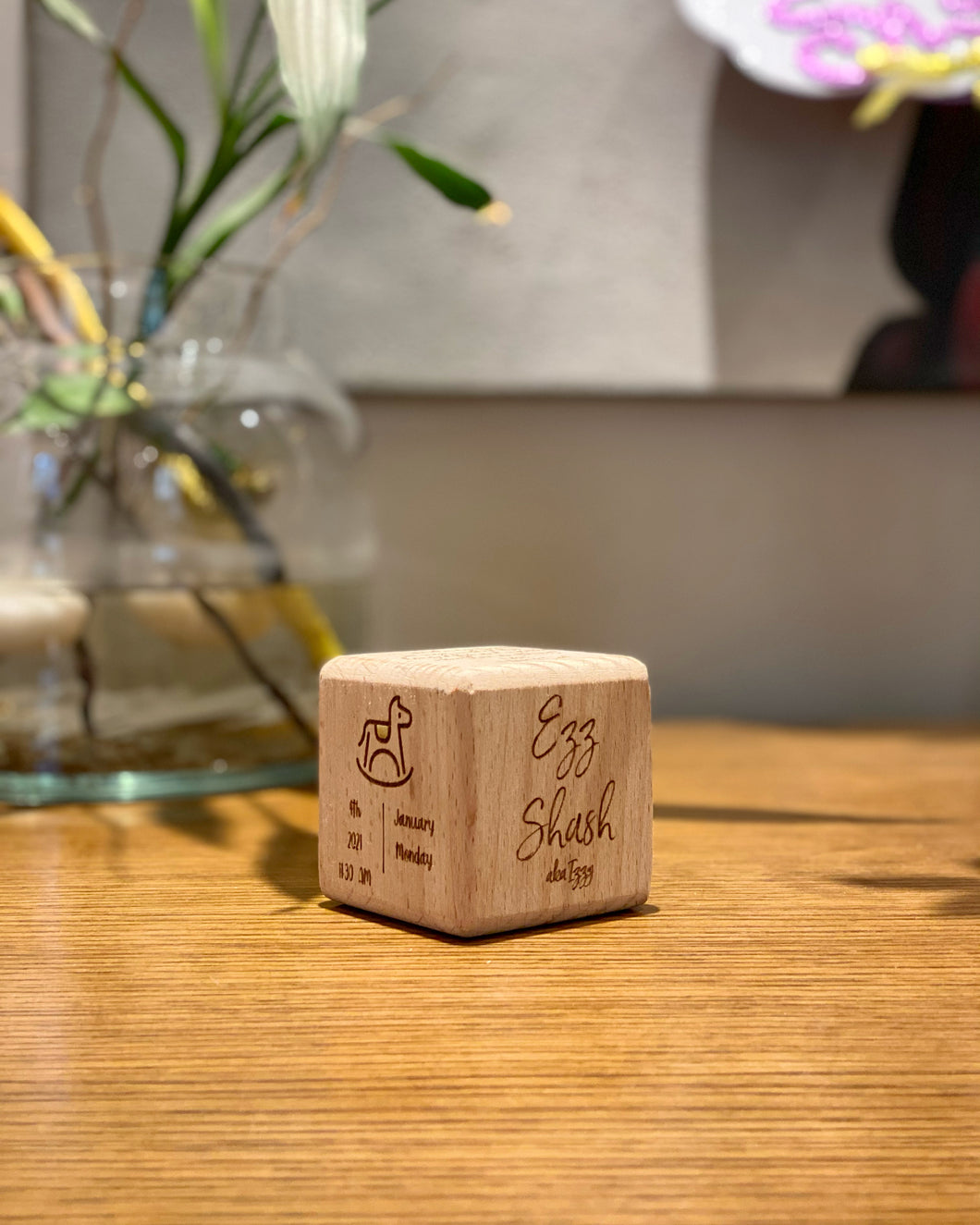 Keepsake Customizable Cube