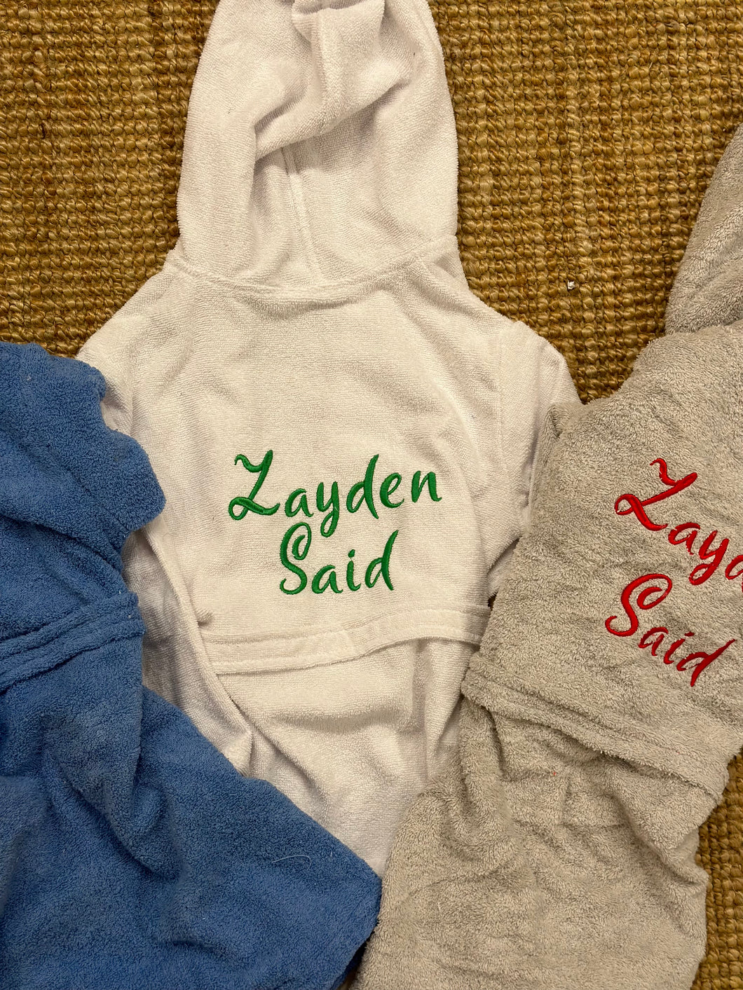 Personalized bathrobe - My Little World