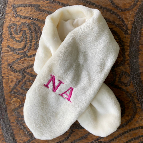 Personalized winter scarf with initials for kids - My Little World