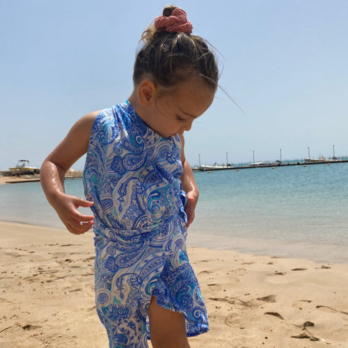 Baby girl wrap skirt for summer - My Little World