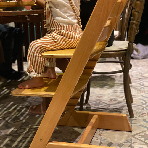 Wooden high junior chair for babies and toddlers - My Little World