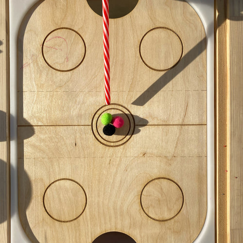 Air hockey trofast lid for IKEA storage - My Little World